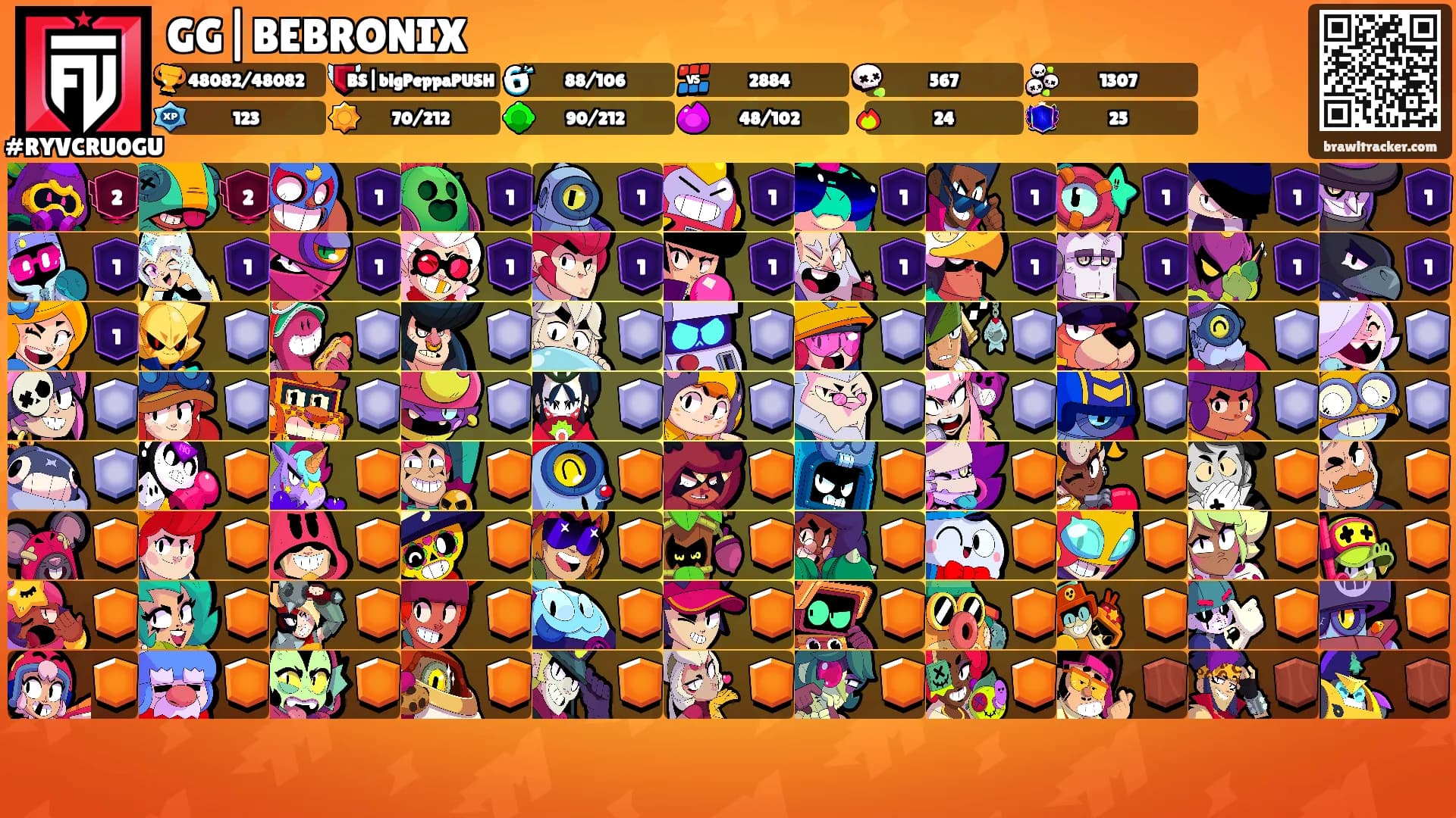 GG|BEBRONIX's Ranks