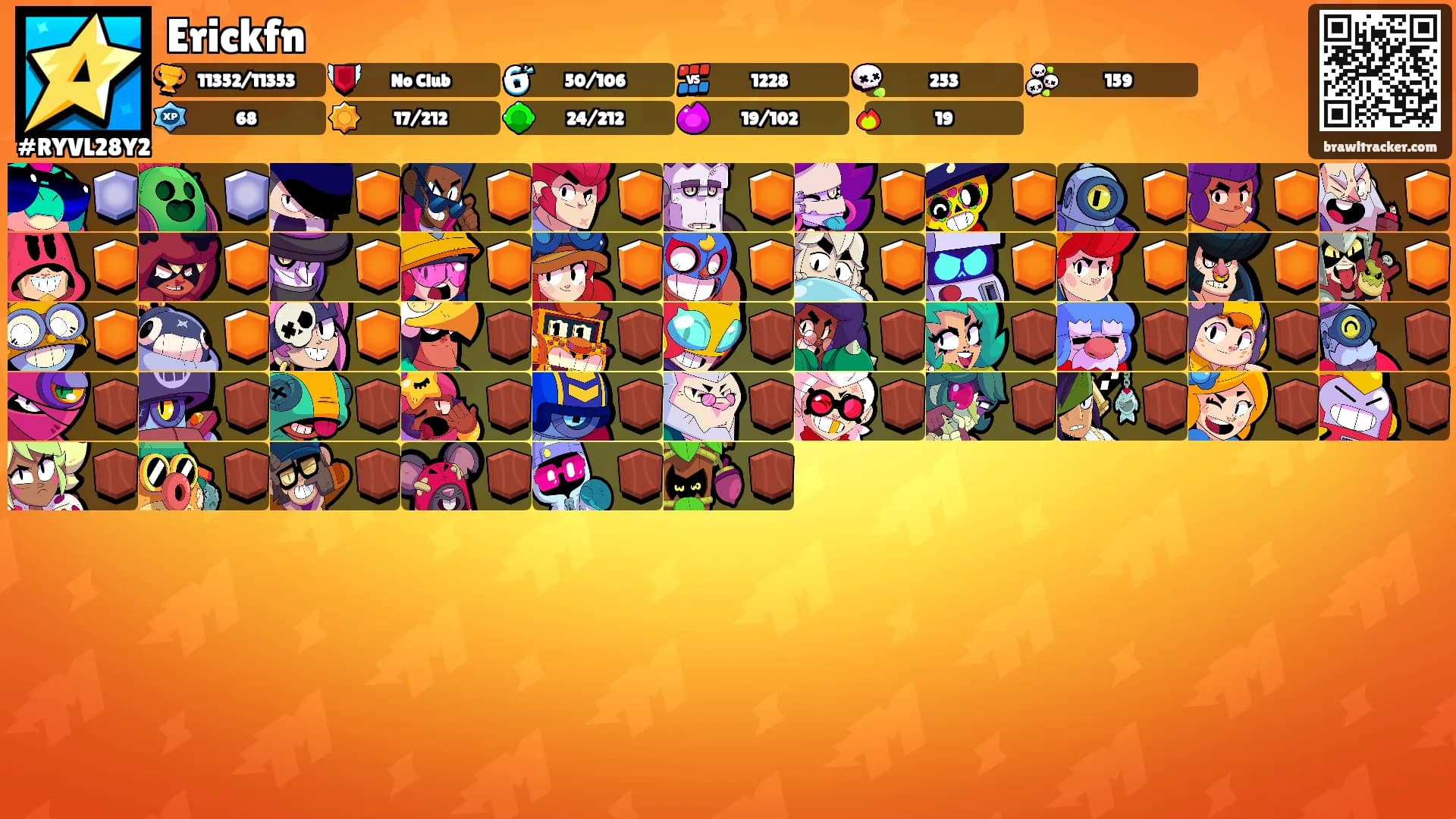 Erickfn's Ranks
