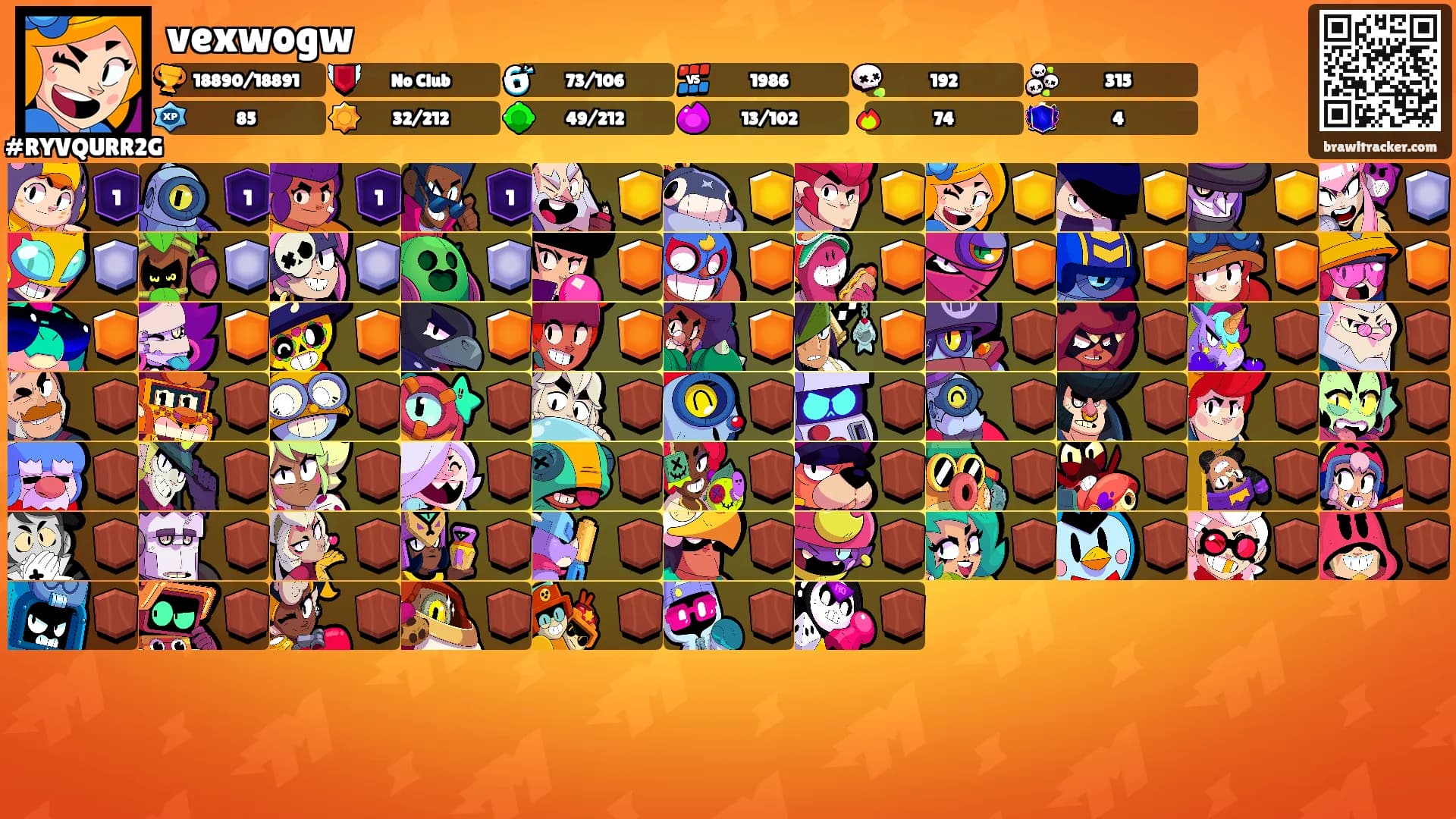 vexwogw's Ranks