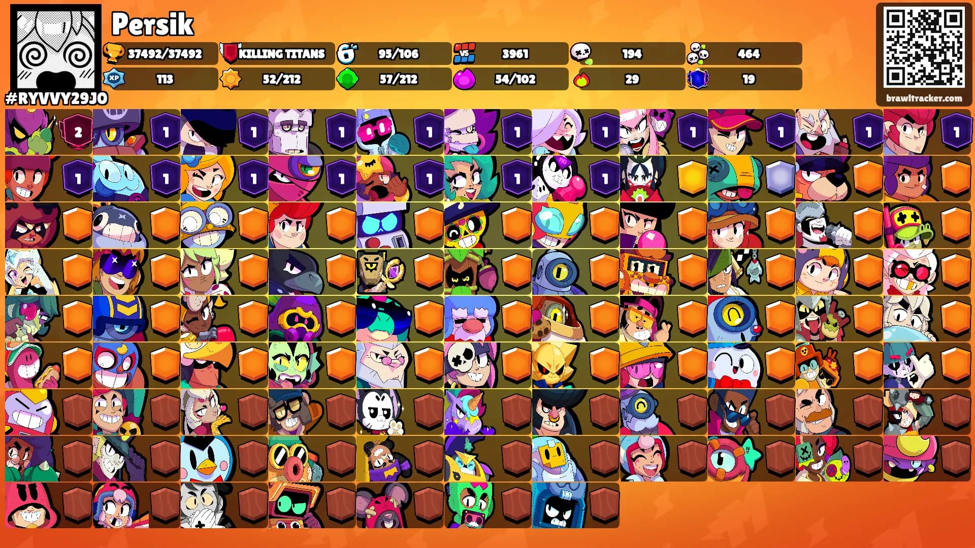 Persik's Ranks