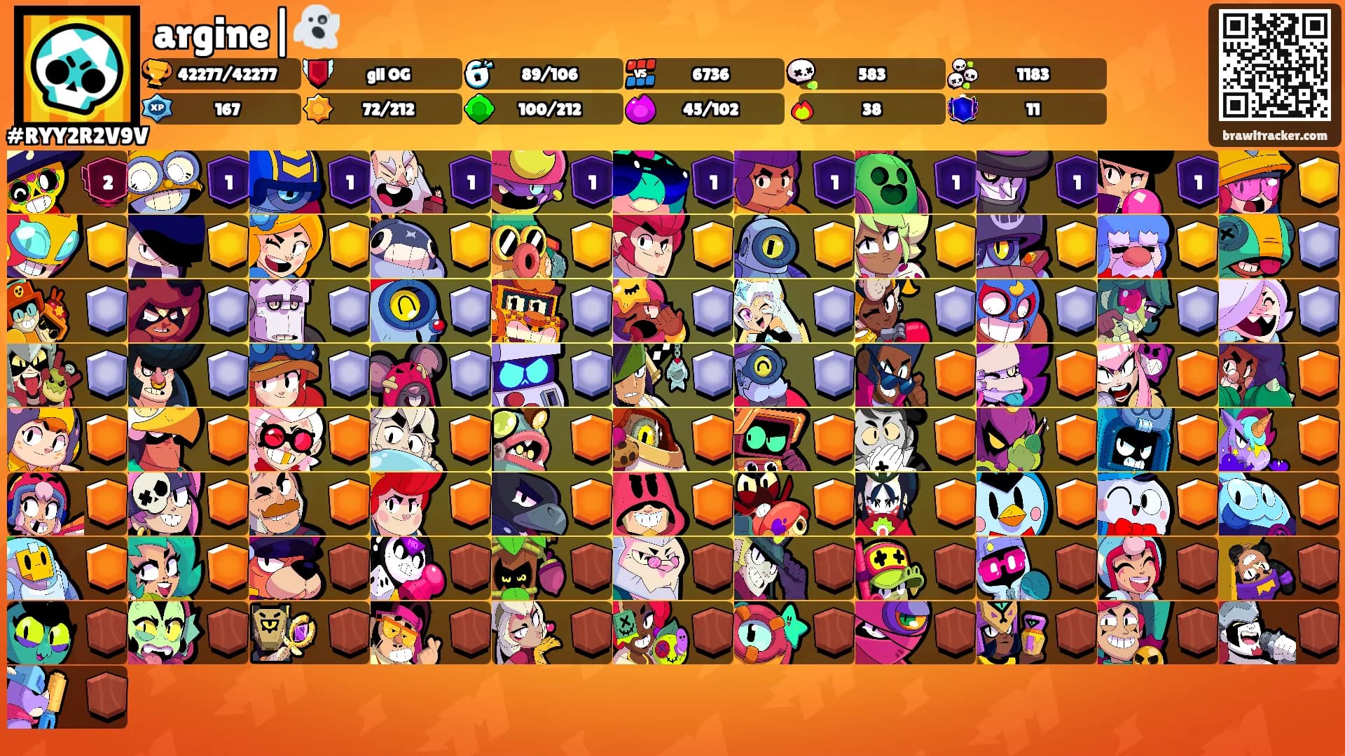 argine|👻's Ranks