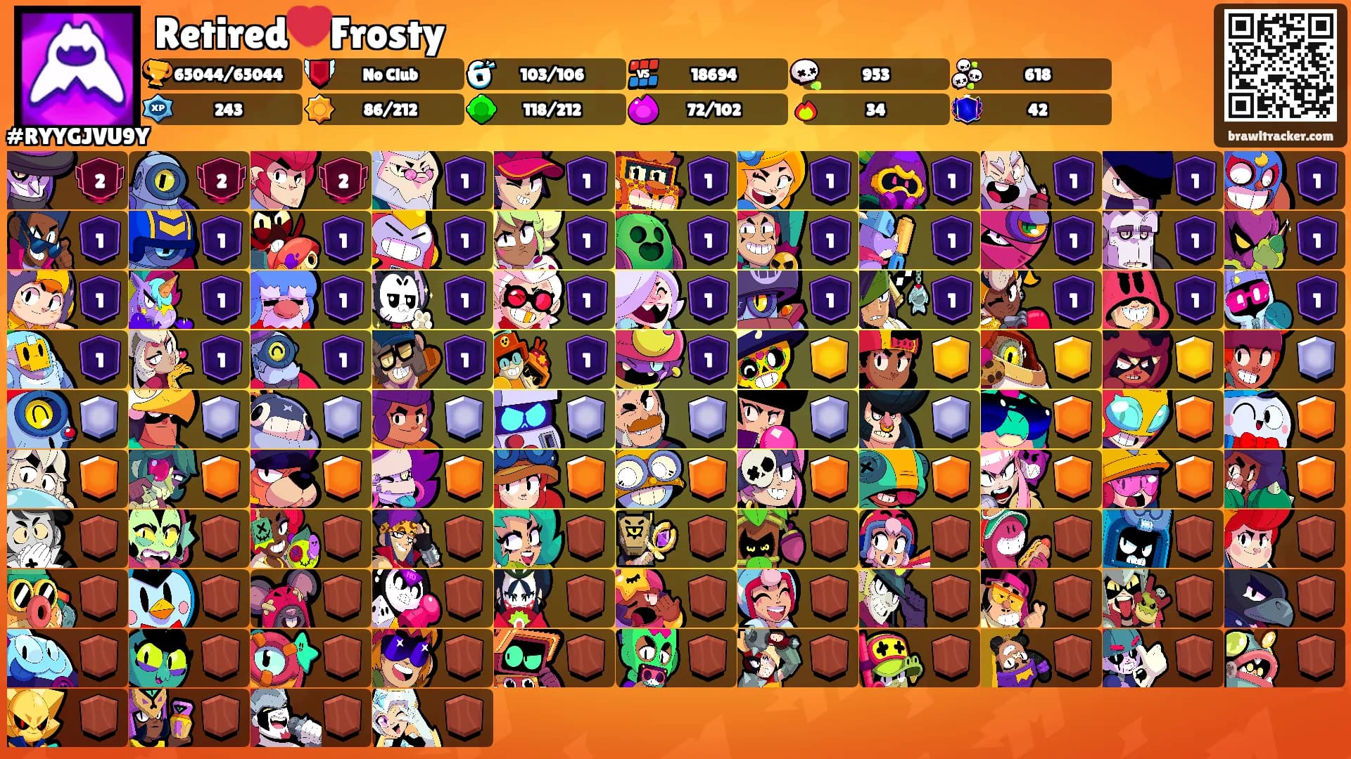 Retired💔Frosty's Ranks