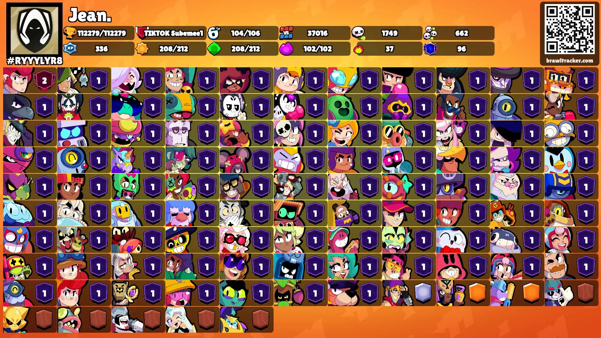 Jean.'s Ranks