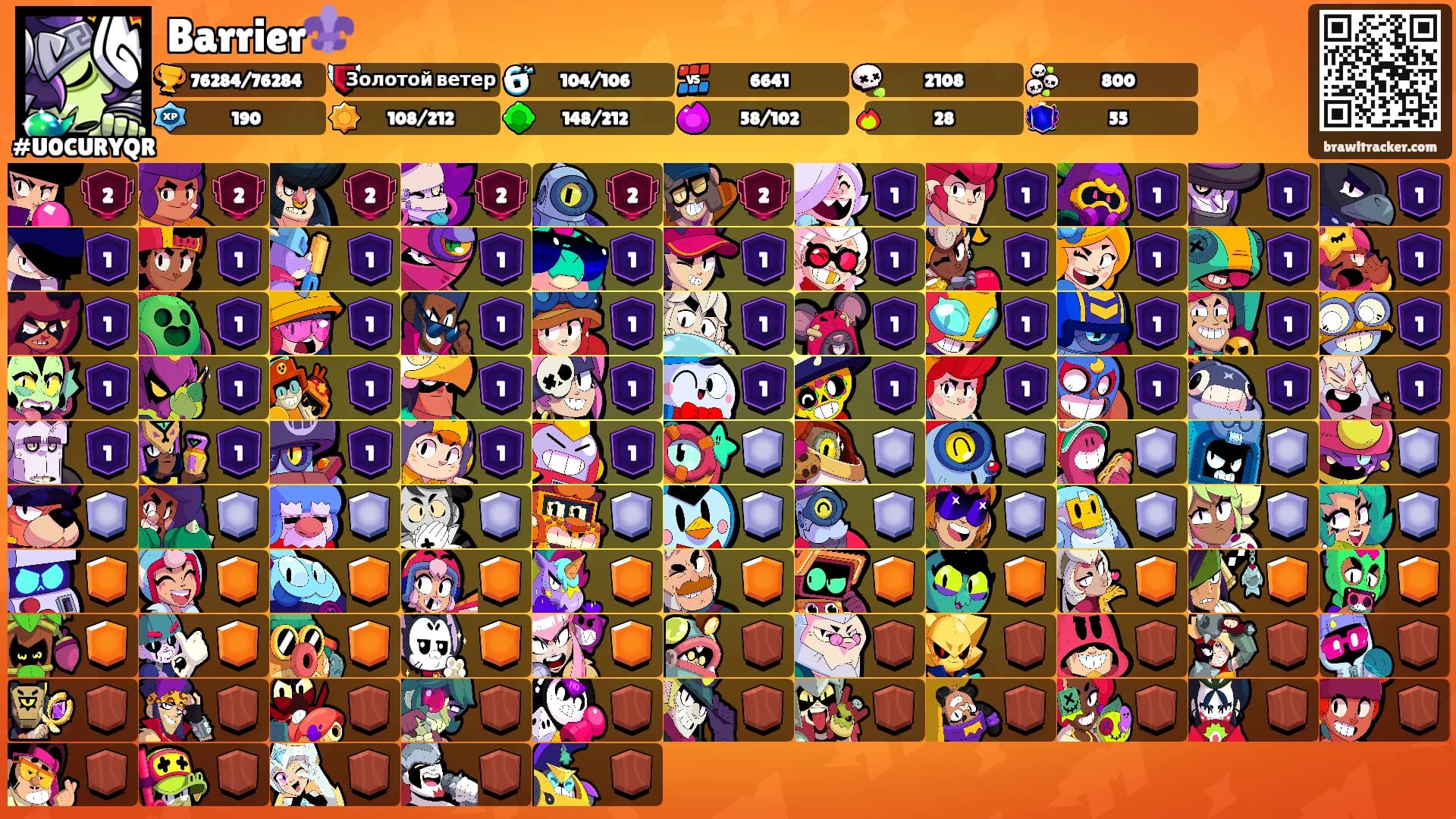 Barrier⚜️'s Ranks