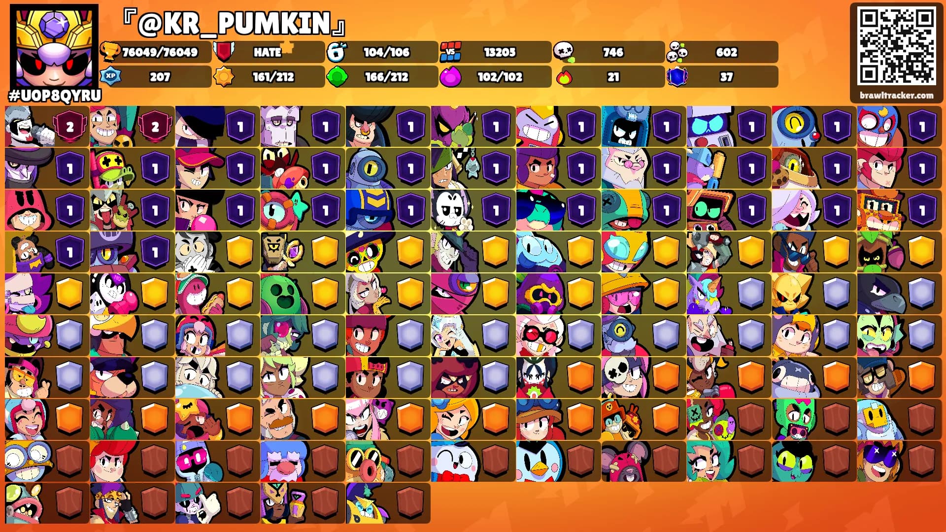 『@KR_PUMKIN』's Ranks