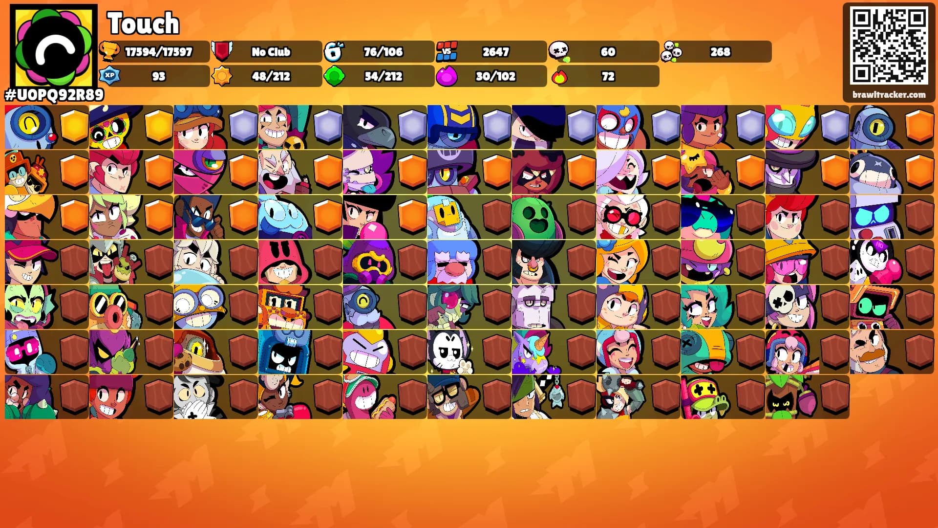 Touch's Ranks