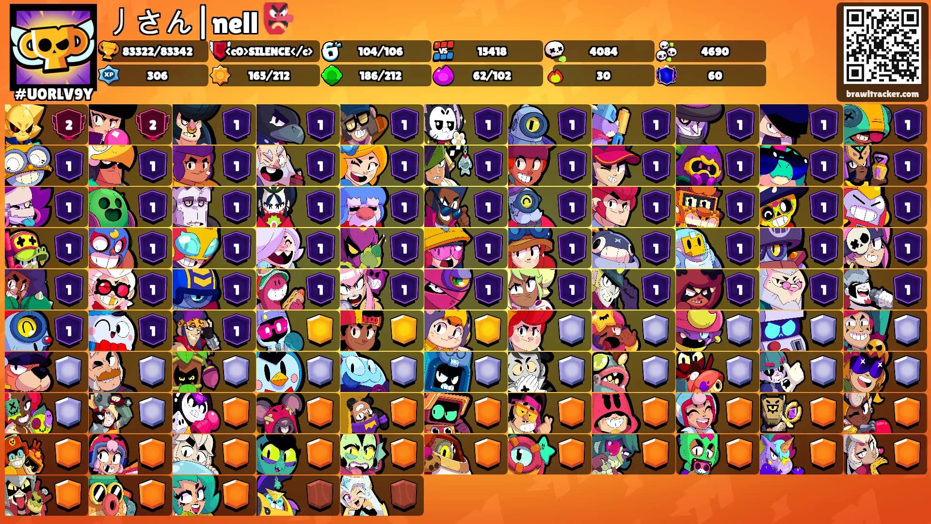 丿さん|nell 👺's Ranks