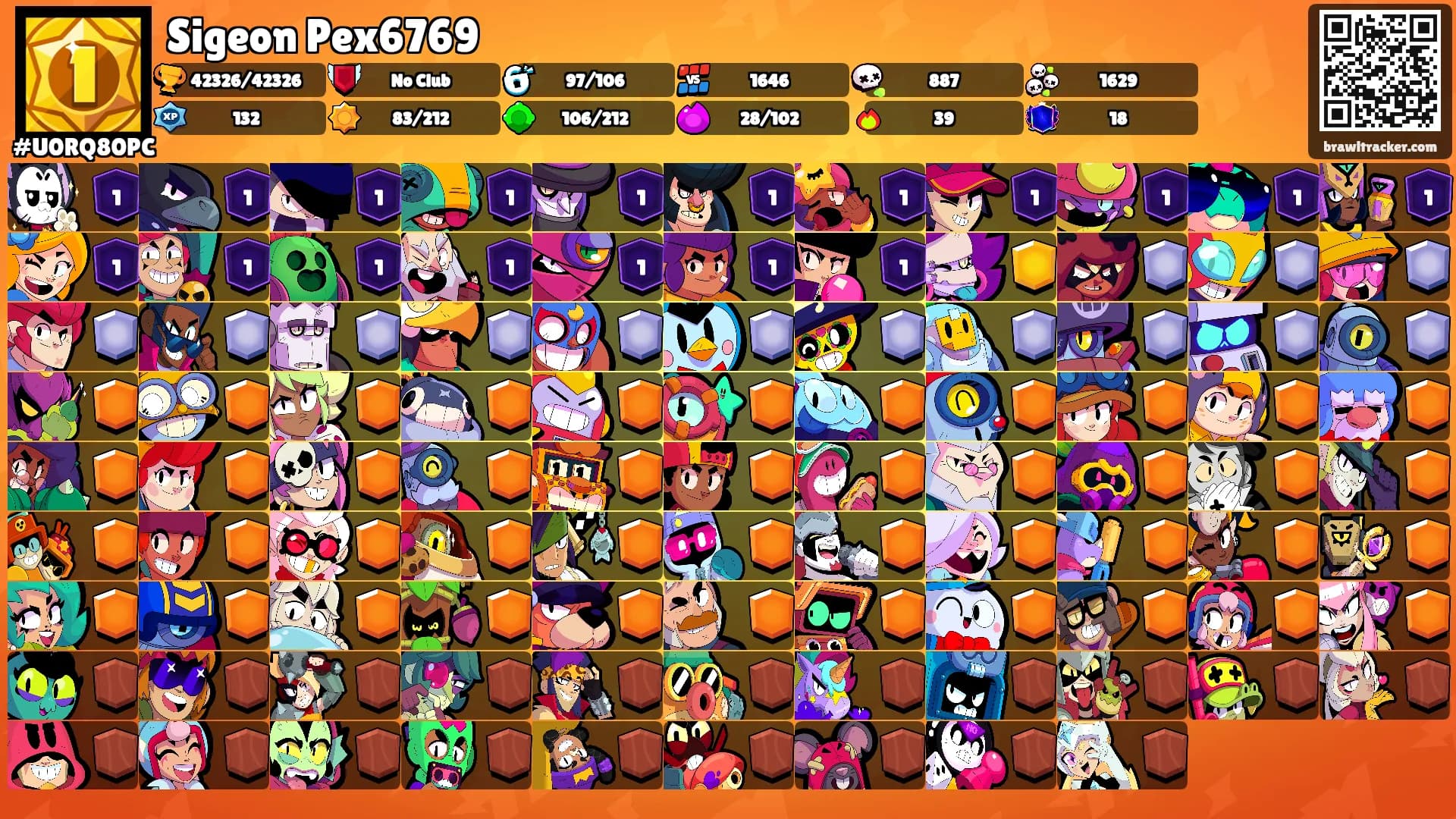 Sigeon Pex6769's Ranks