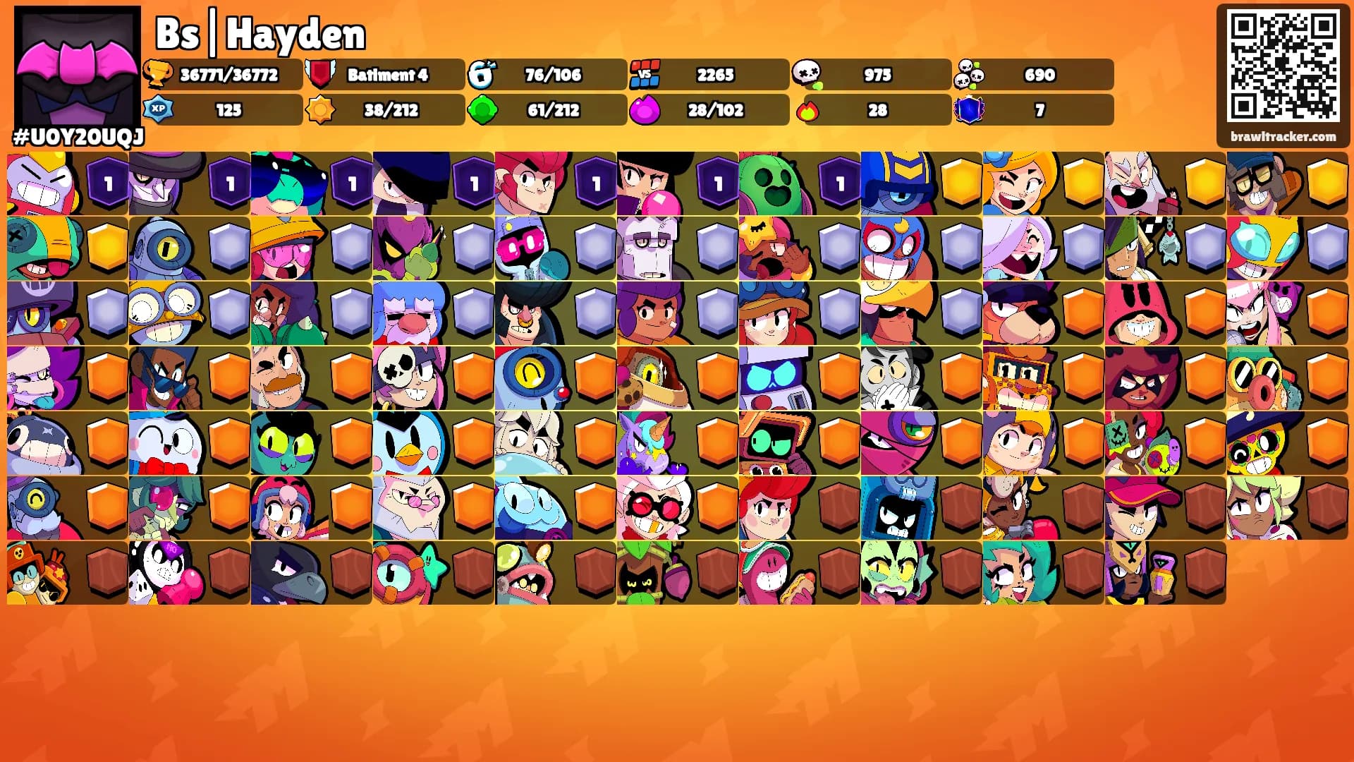 Bs|Hayden's Ranks