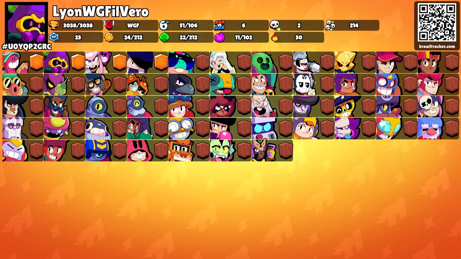 LyonWGFilVero's Ranks