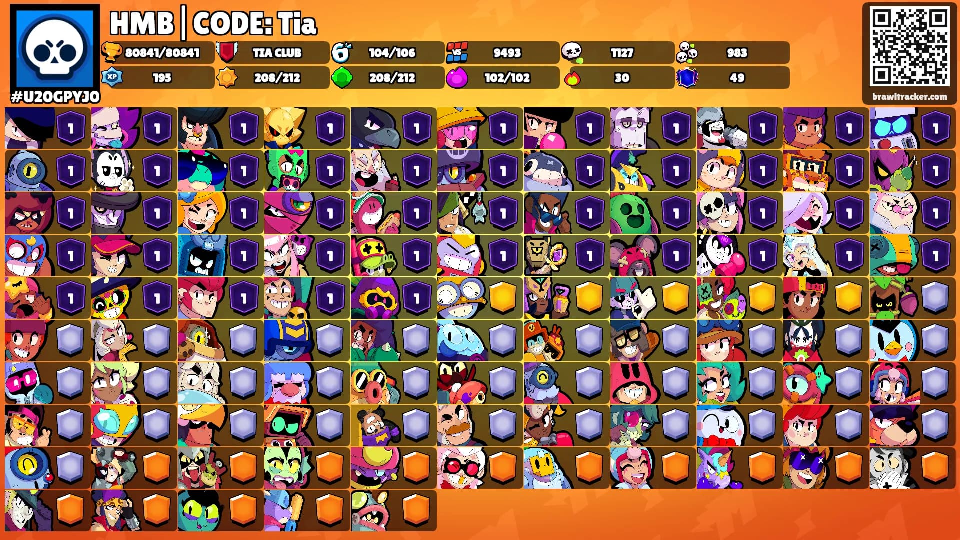 HMB|CODE: Tia's Ranks