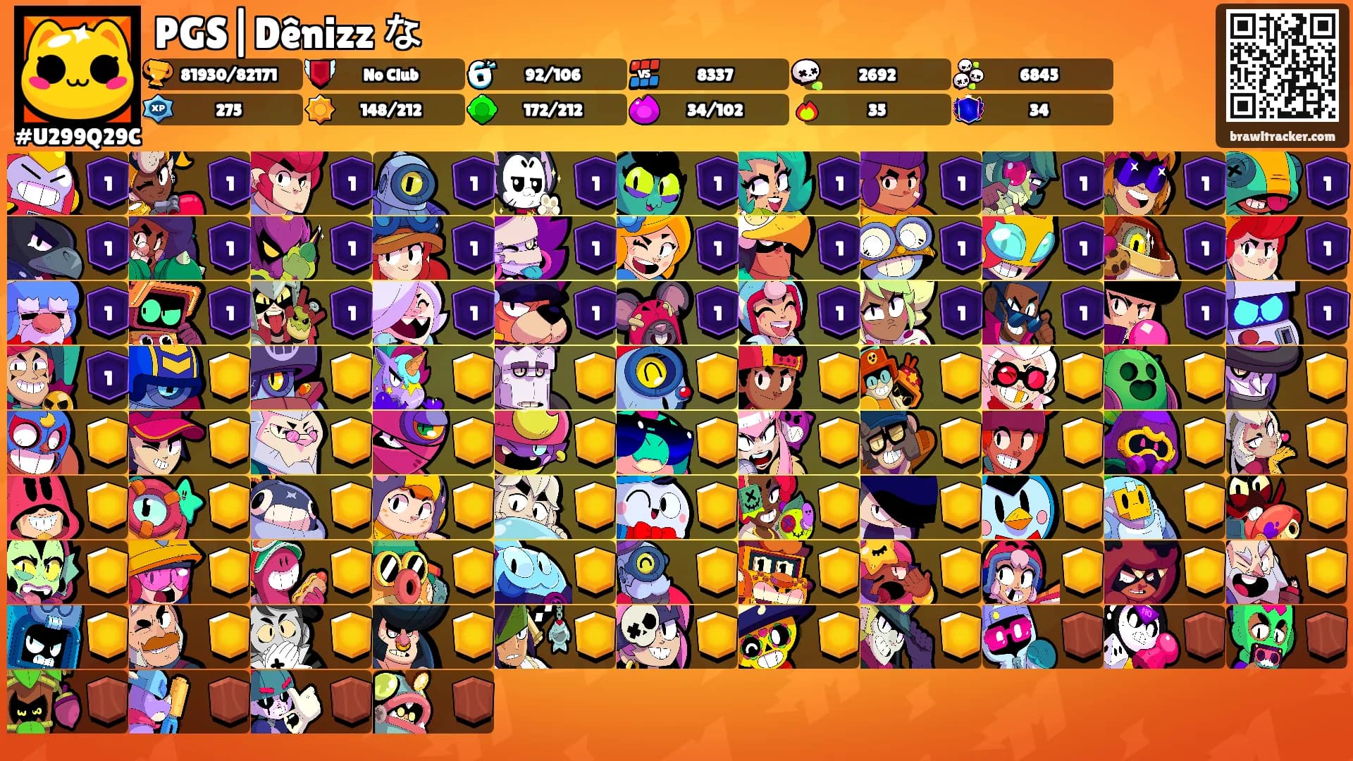 PGS|Dênizz な's Ranks