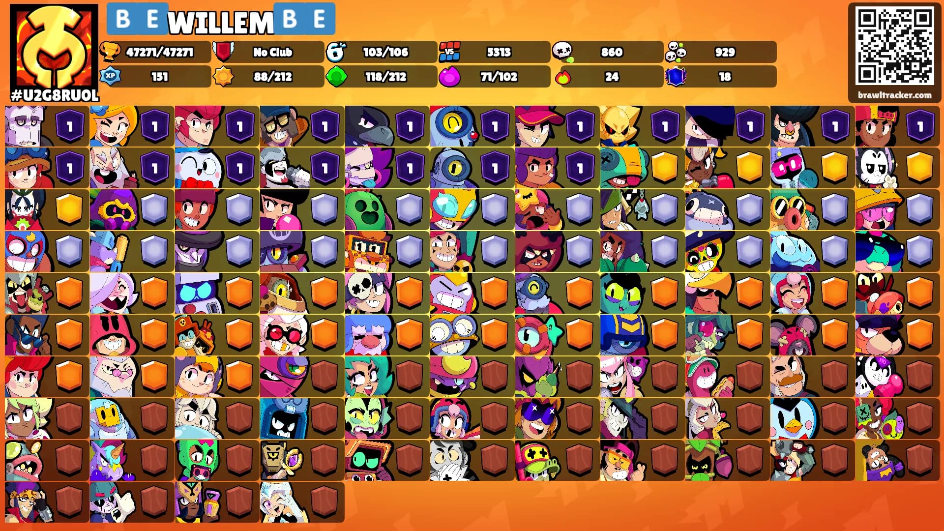 🇧🇪WILLEM🇧🇪's Ranks