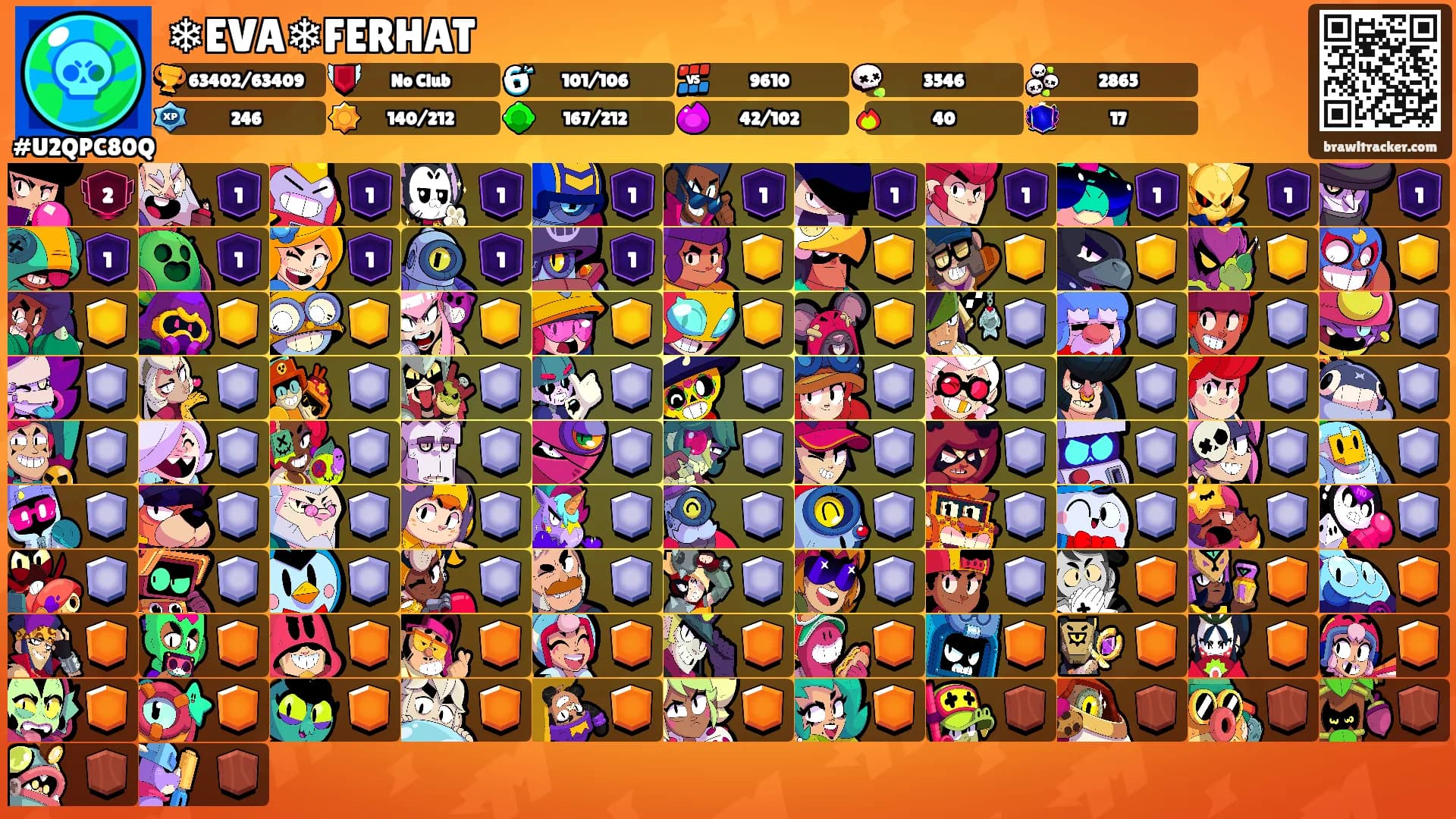 ❄EVA❄FERHAT's Ranks