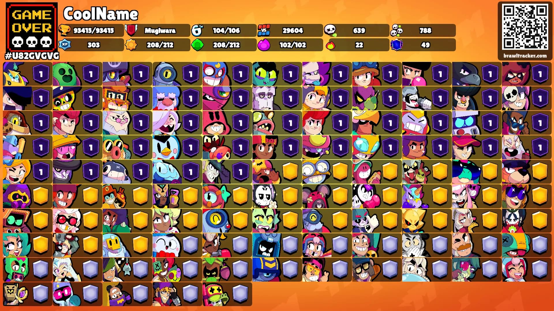 CoolName's Ranks