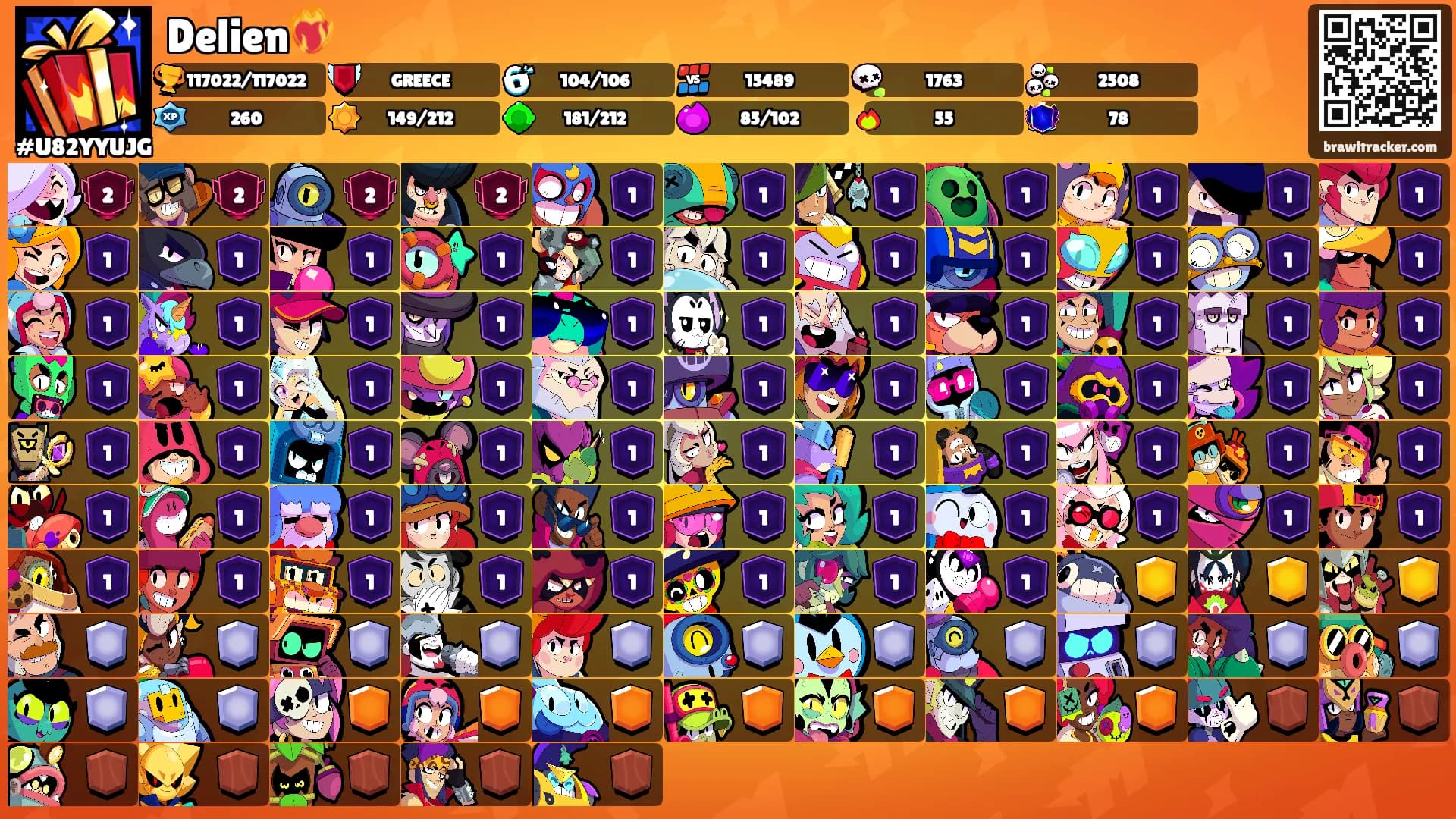 Delien❤️‍🔥's Ranks