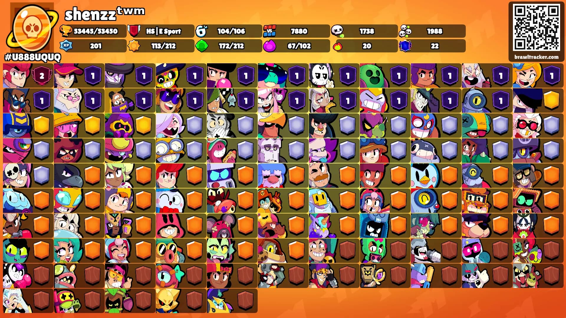 shenzzᵗʷᵐ's Ranks