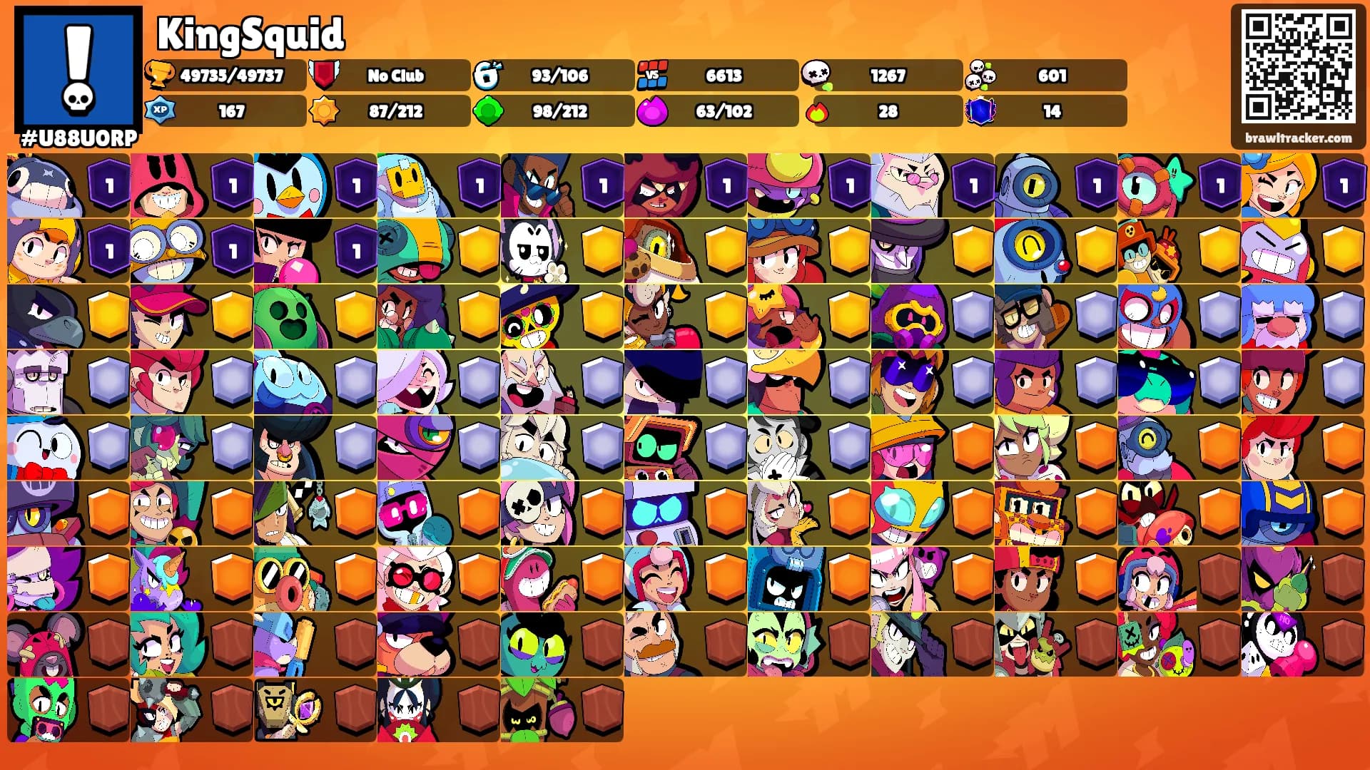 KingSquid's Ranks