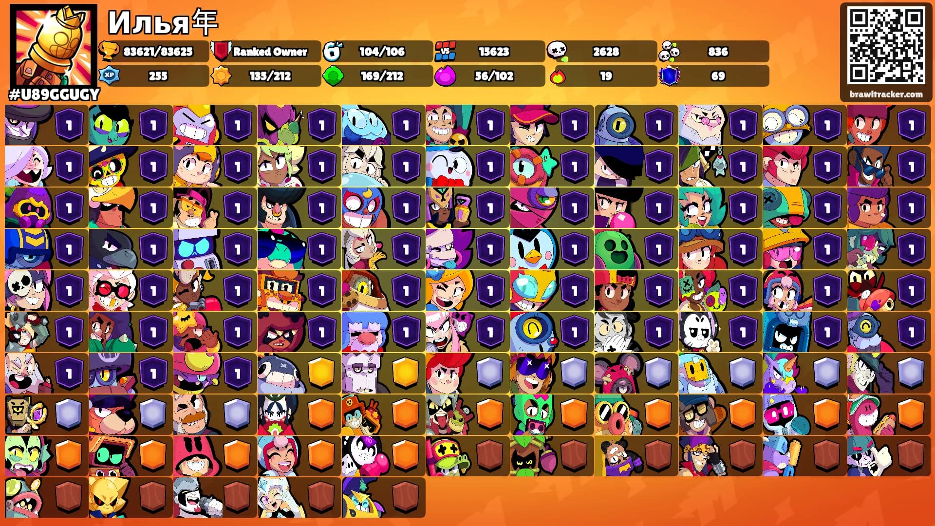 Илья年's Ranks