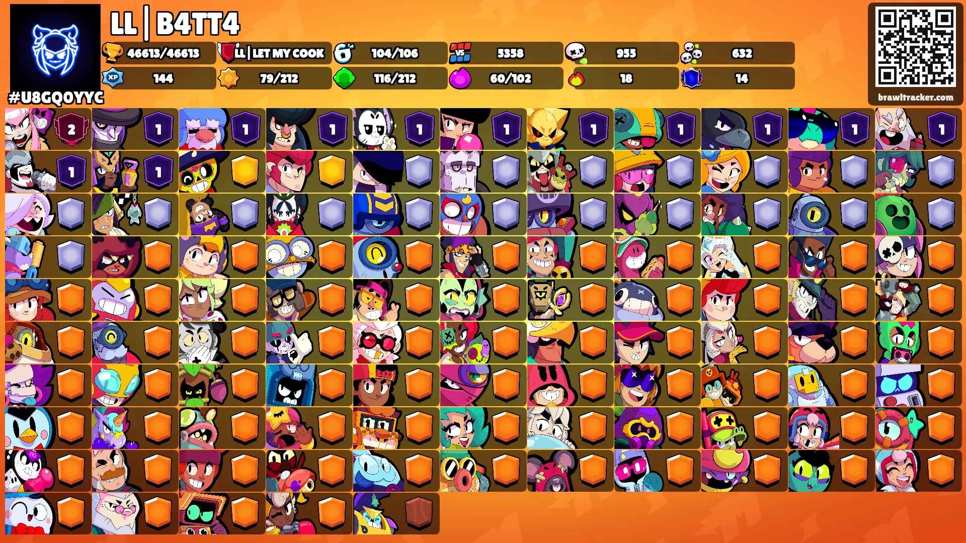 LL|B4TT4's Ranks