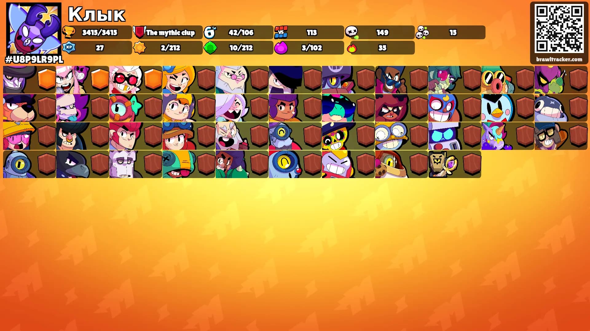 Клык's Ranks