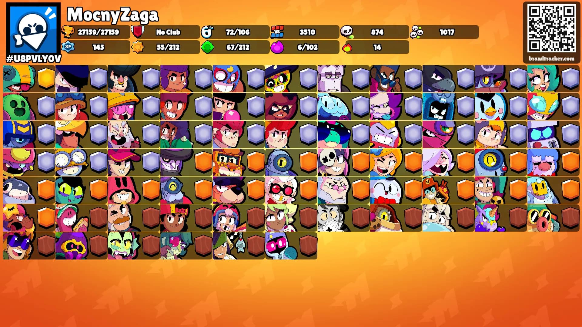 MocnyZaga's Ranks
