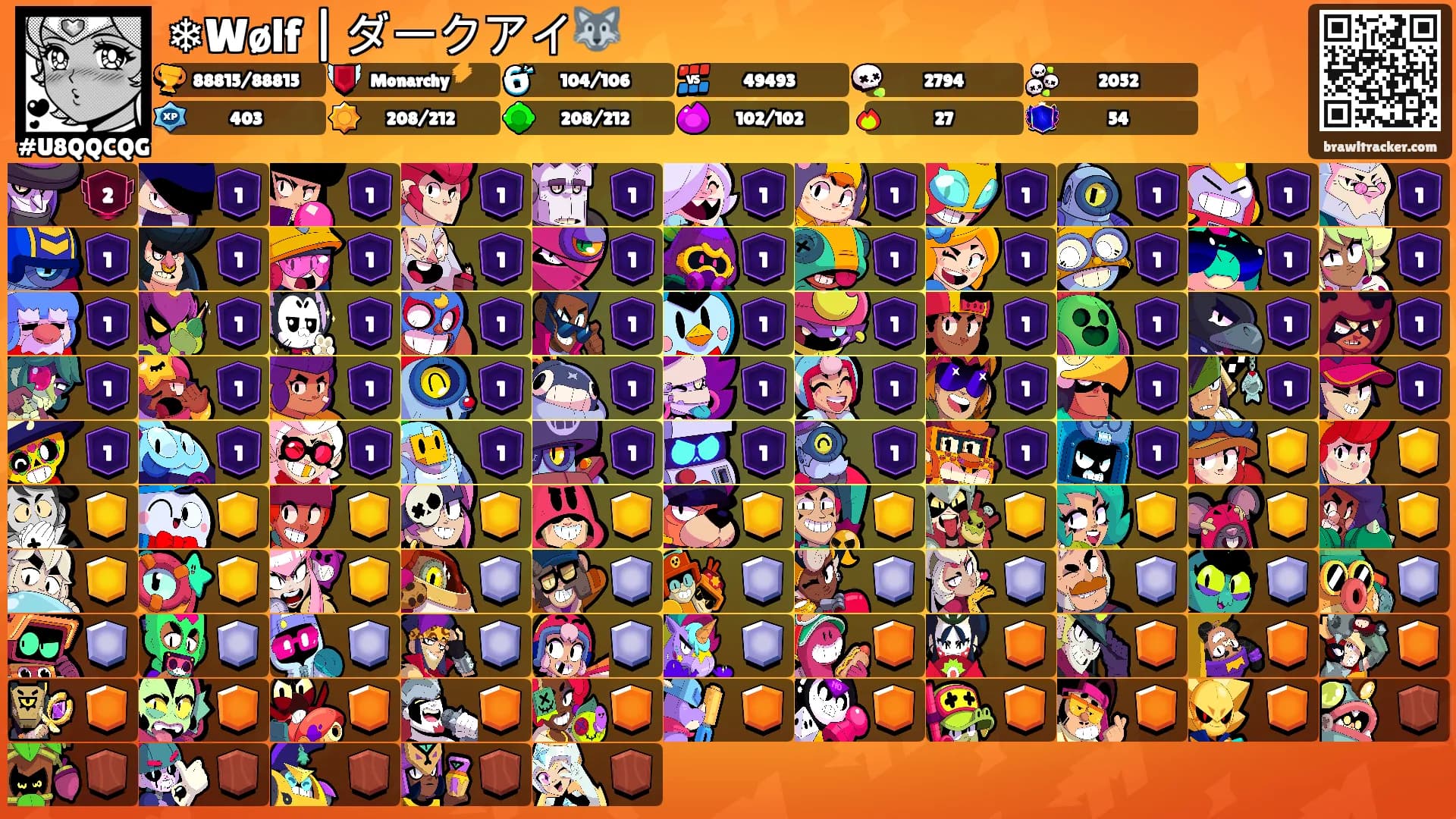 ❄Wølf | ダークアイ🐺's Ranks