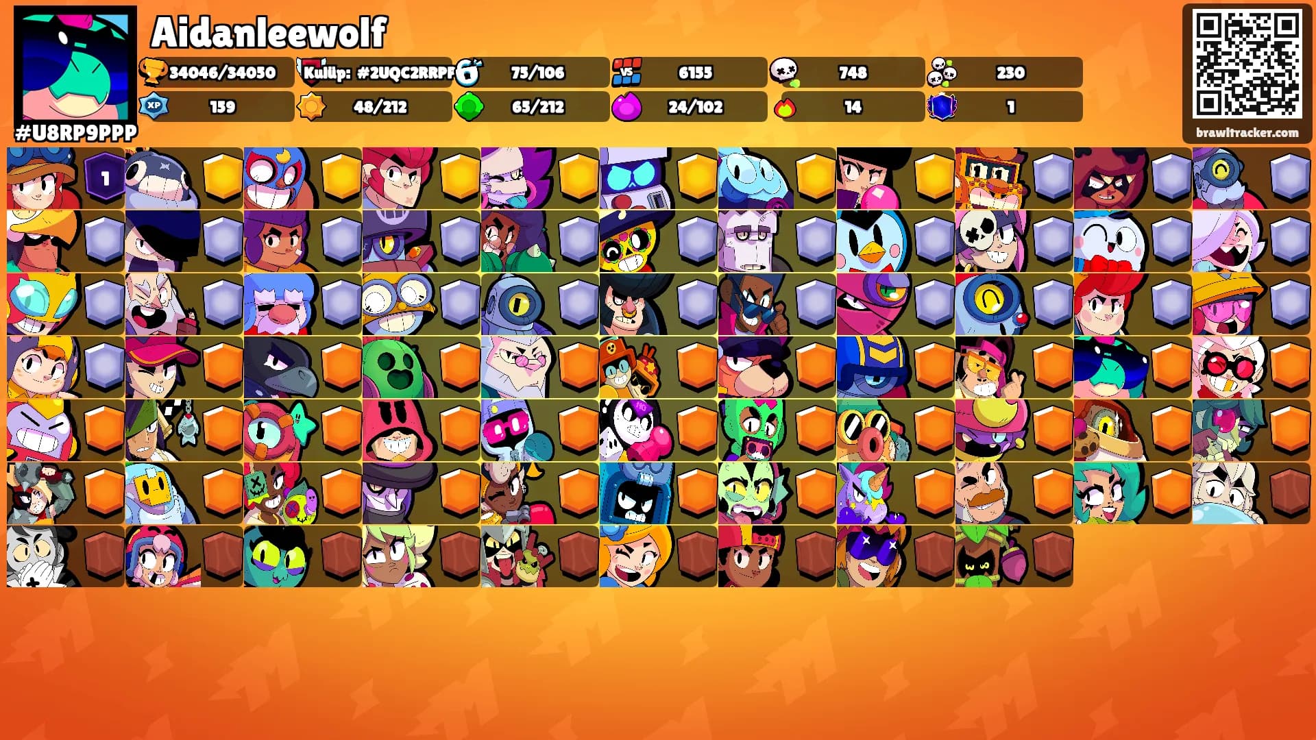 Aidanleewolf's Ranks