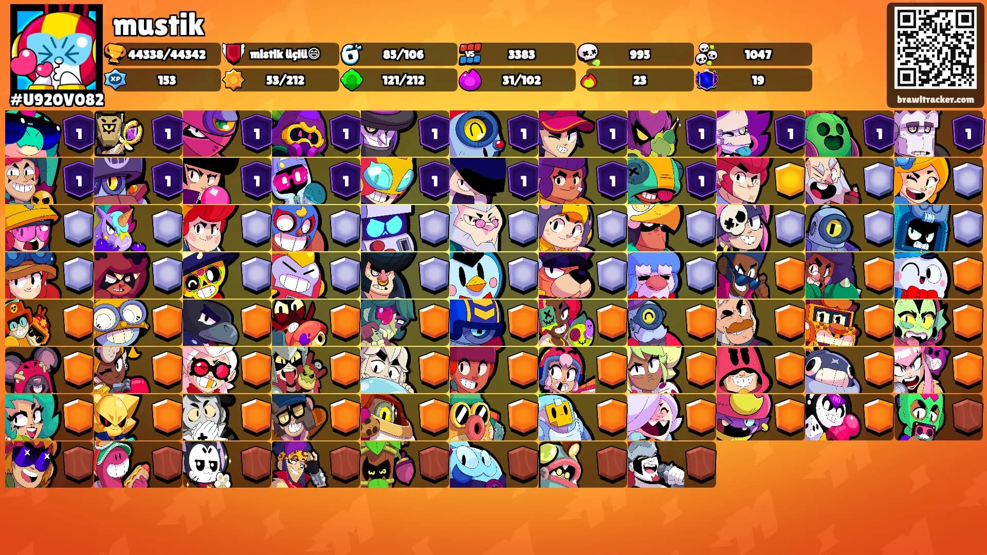 mustik's Ranks