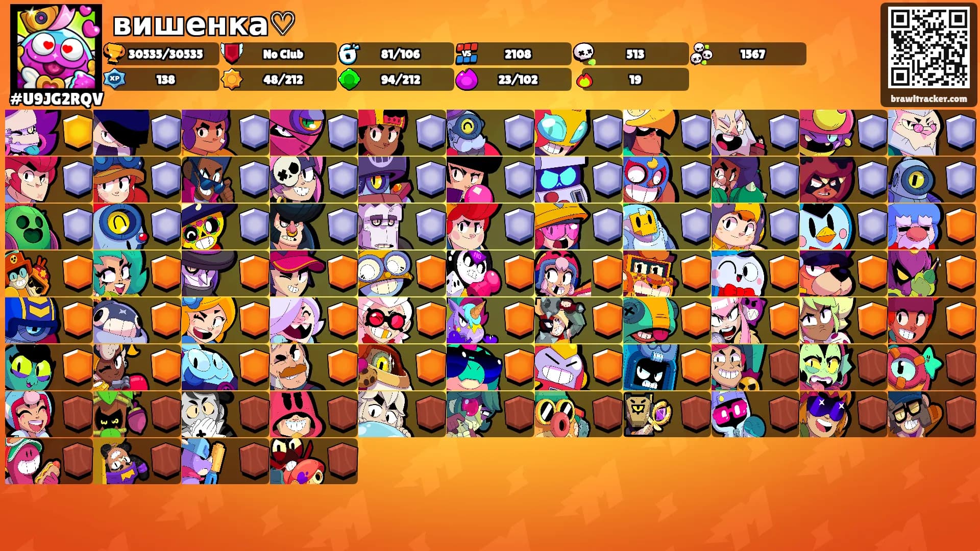 вишенка♡'s Ranks