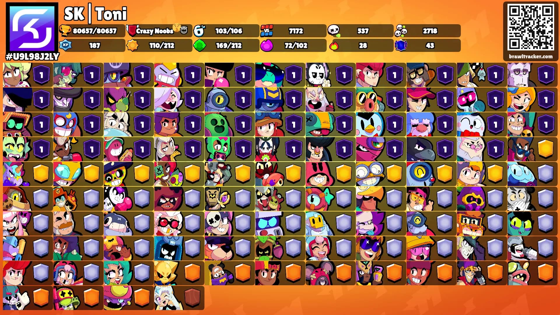 SK|Toni's Ranks
