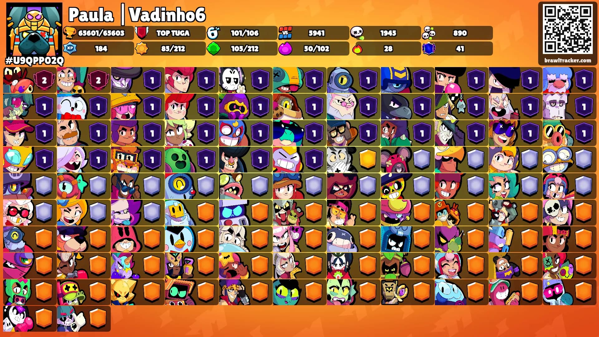 Paula |Vadinho6's Ranks
