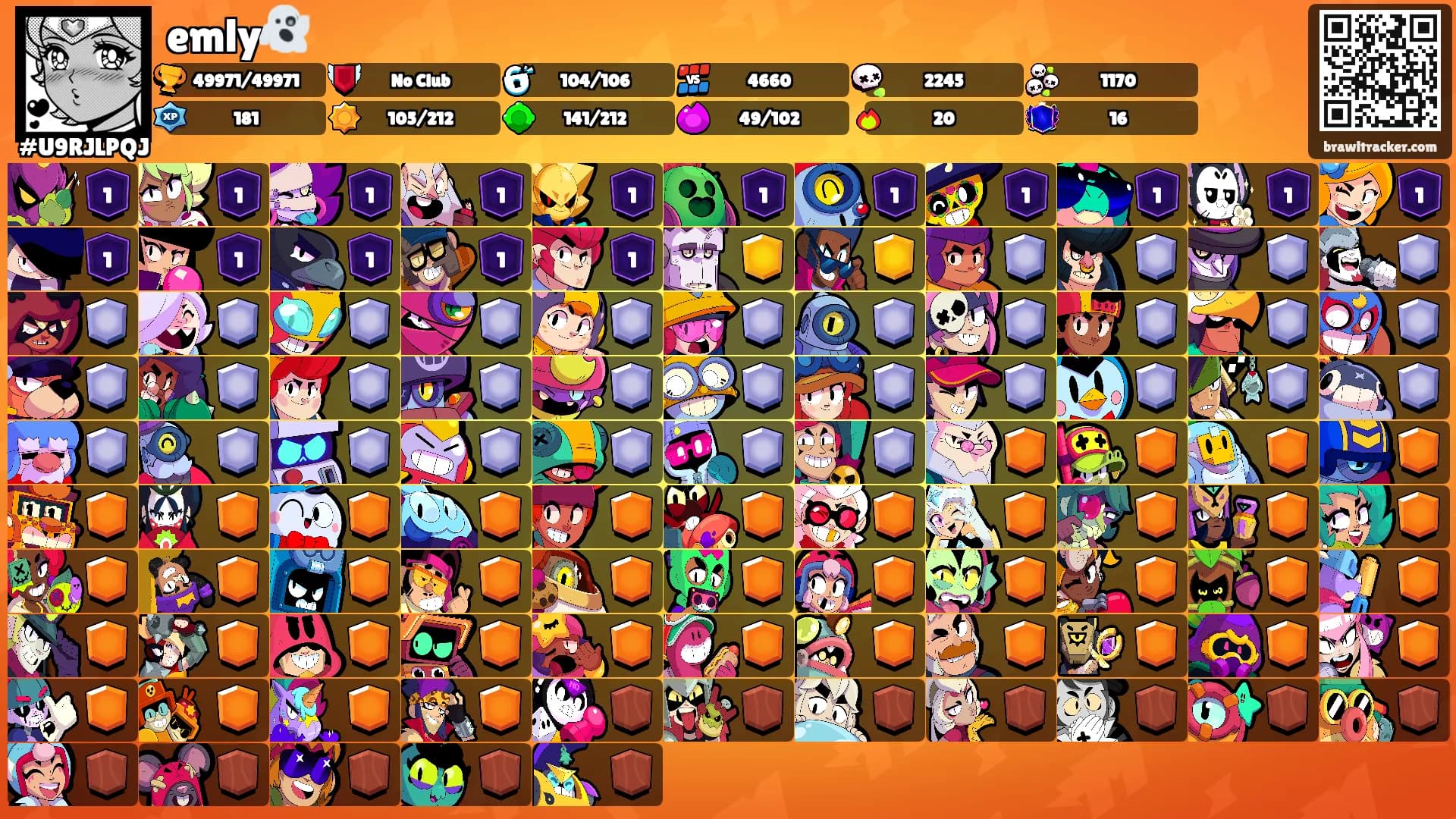 emly👻's Ranks