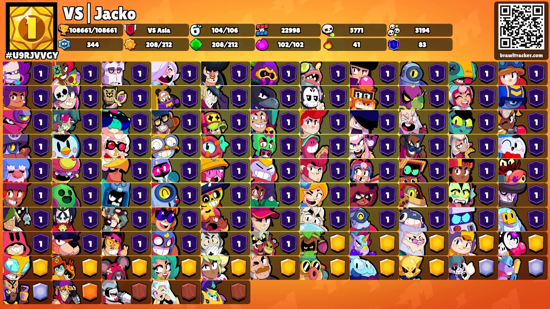 VS|Jacko's Ranks