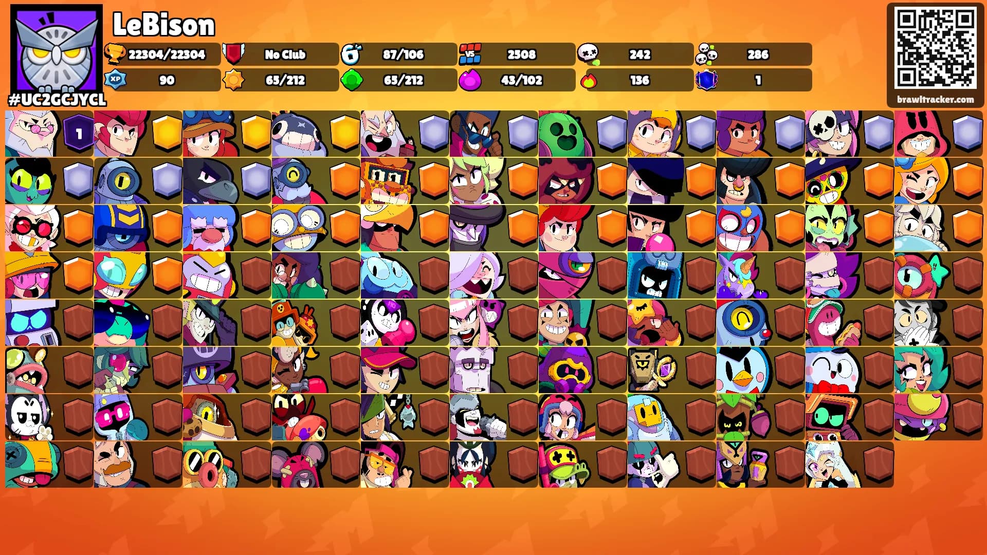LeBison's Ranks