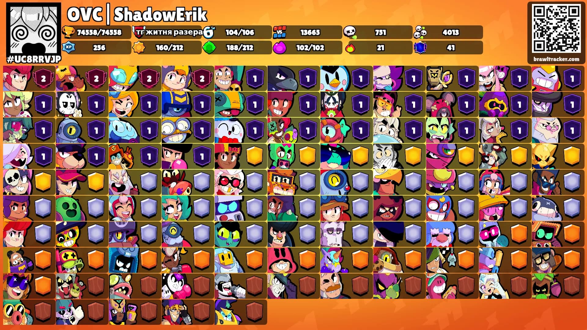 OVC|ShadowErik's Ranks