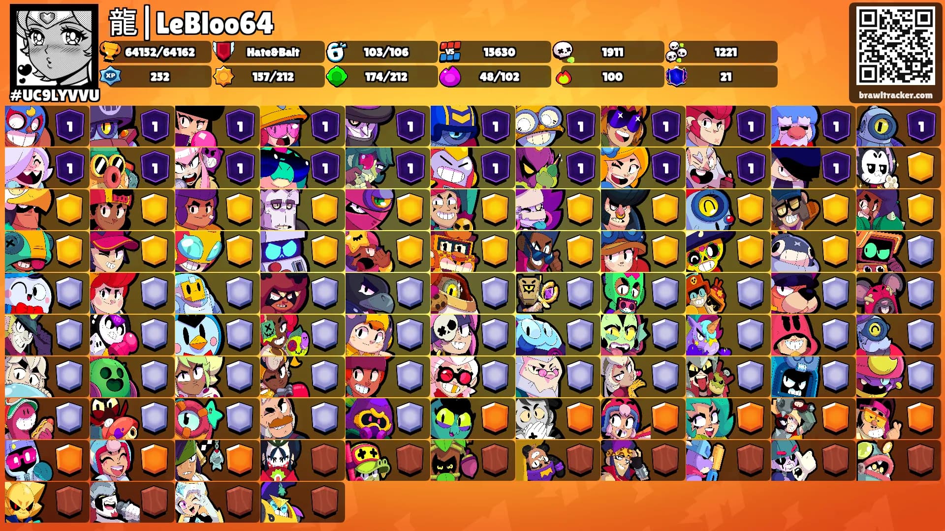 龍|LeBloo64's Ranks