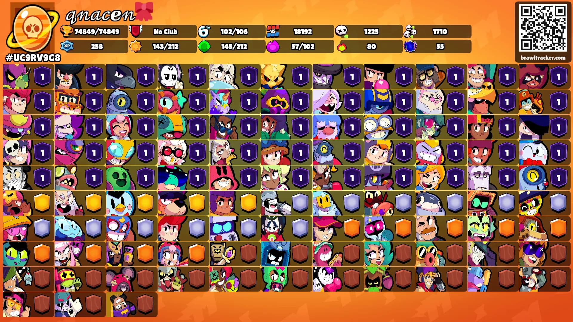 𝓆𝓃𝒶𝒸ℯ𝓃🎀's Ranks