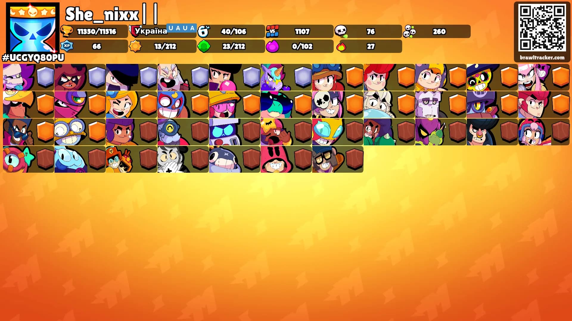 She_nixx||'s Ranks