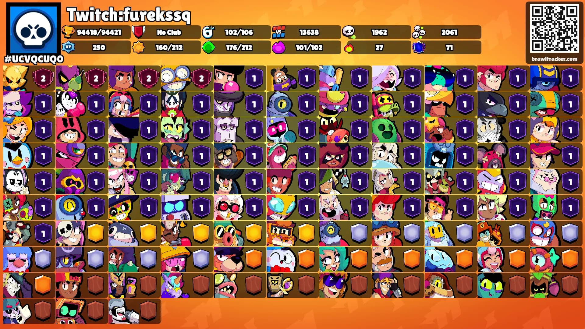 Twitch:furekssq's Ranks