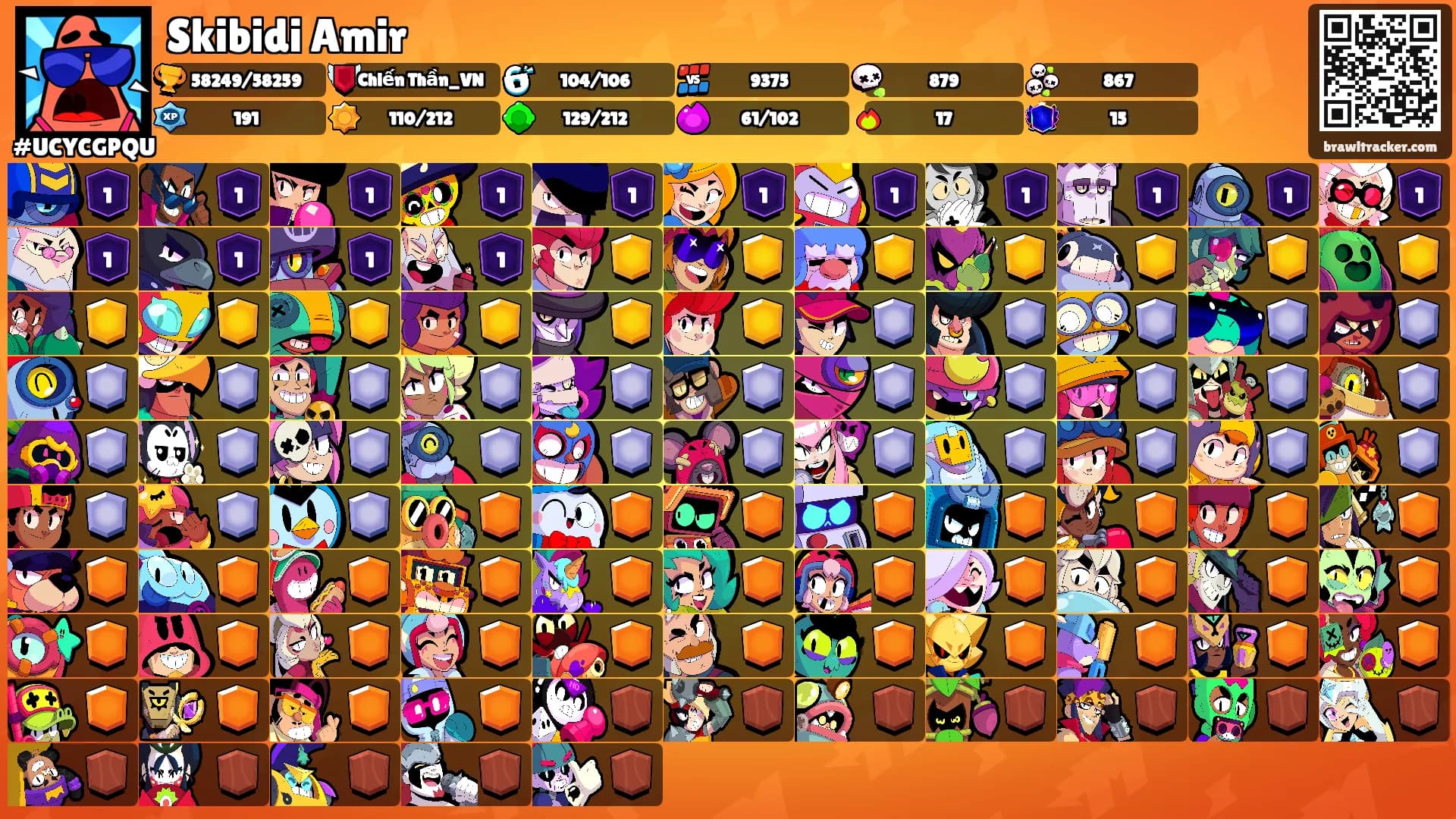 Skibidi Amir's Ranks