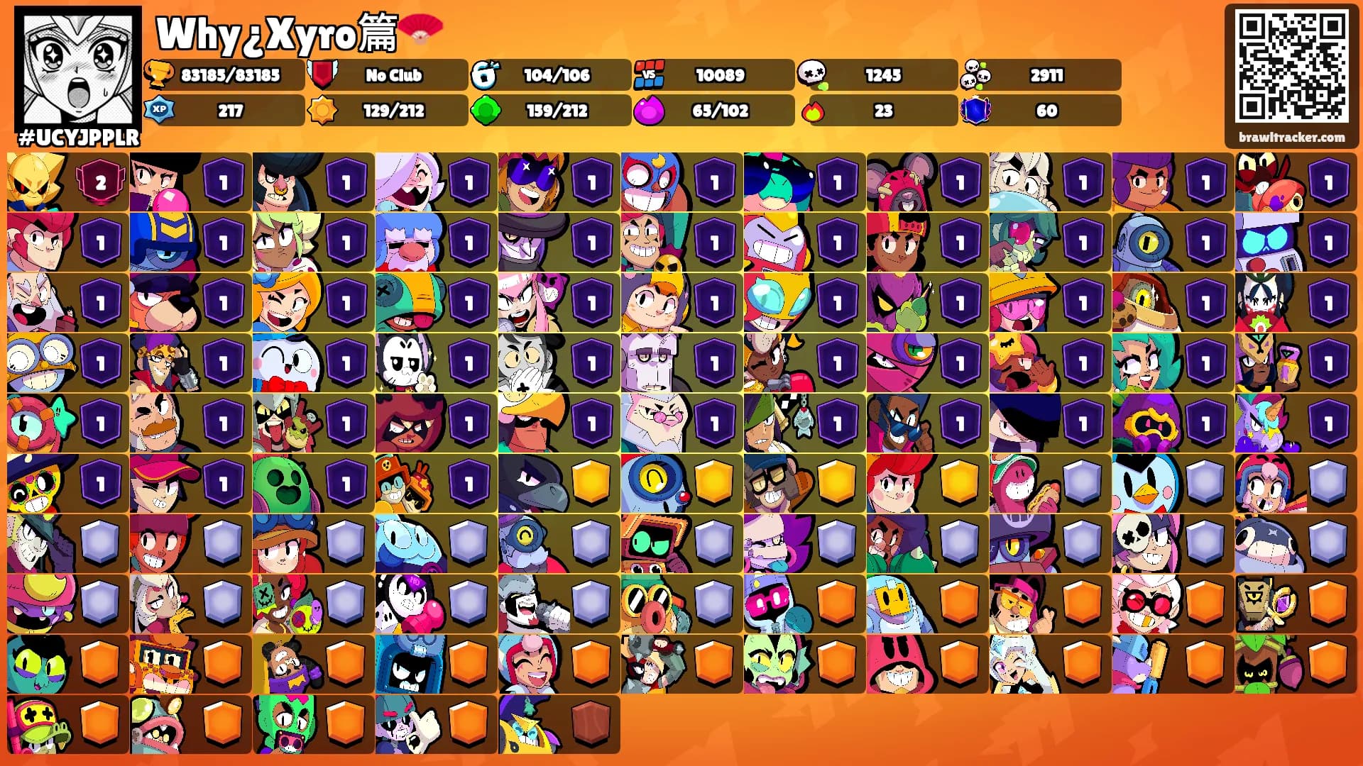Why¿Xyro篇🪭's Ranks