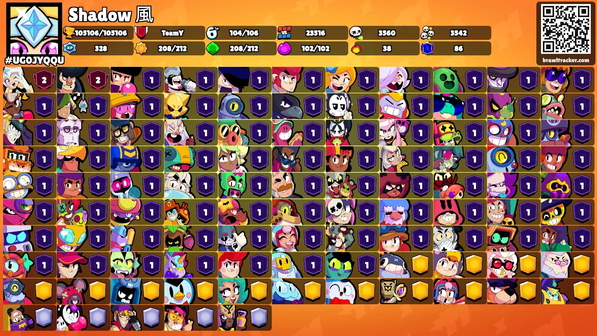 Shadow 風's Ranks