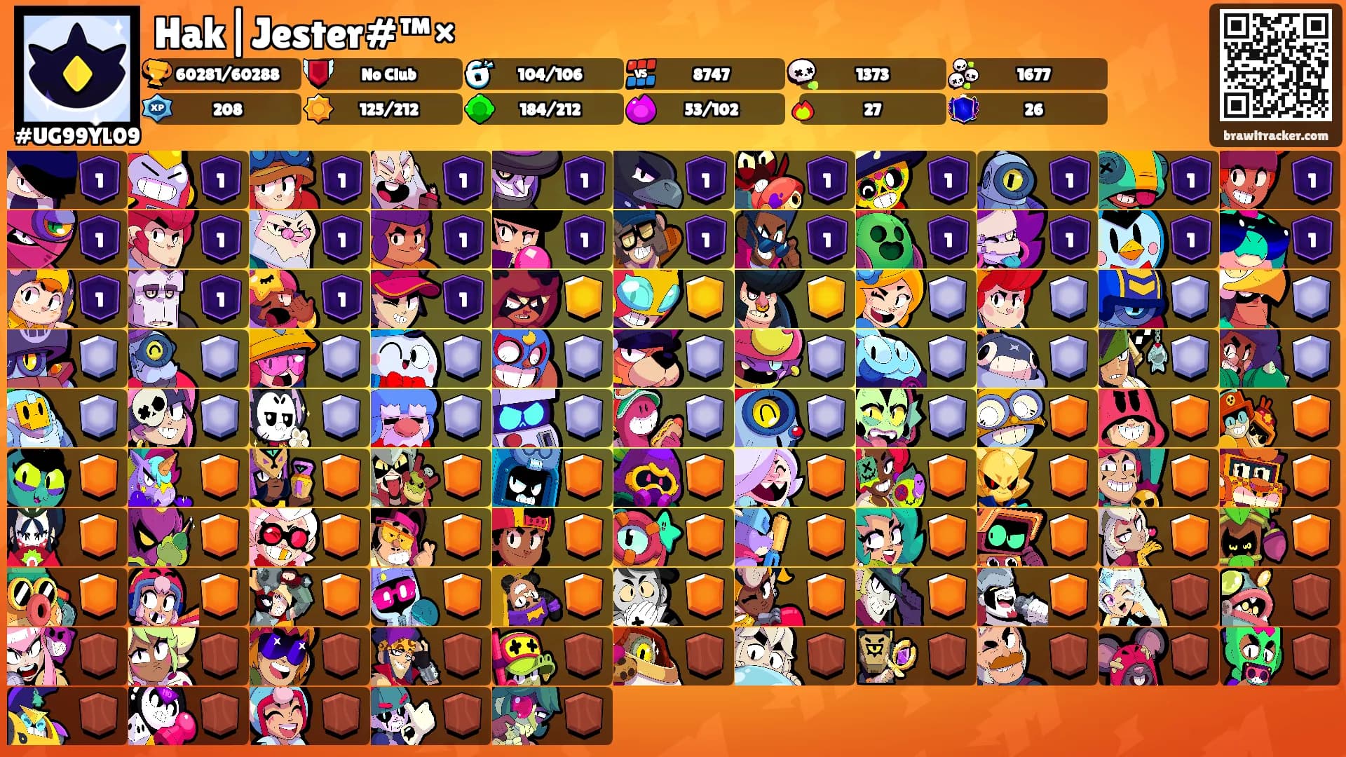 Hak|Jester#™×'s Ranks