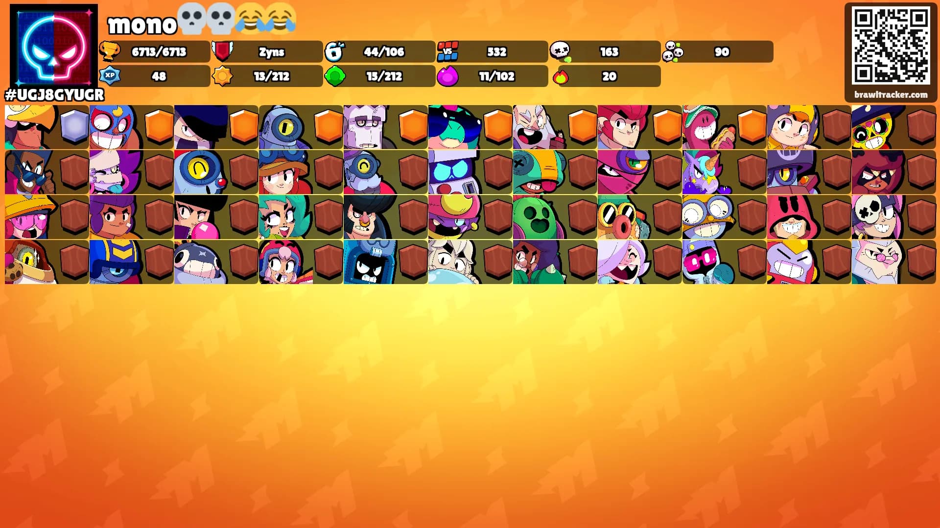 mono💀💀😂😂's Ranks