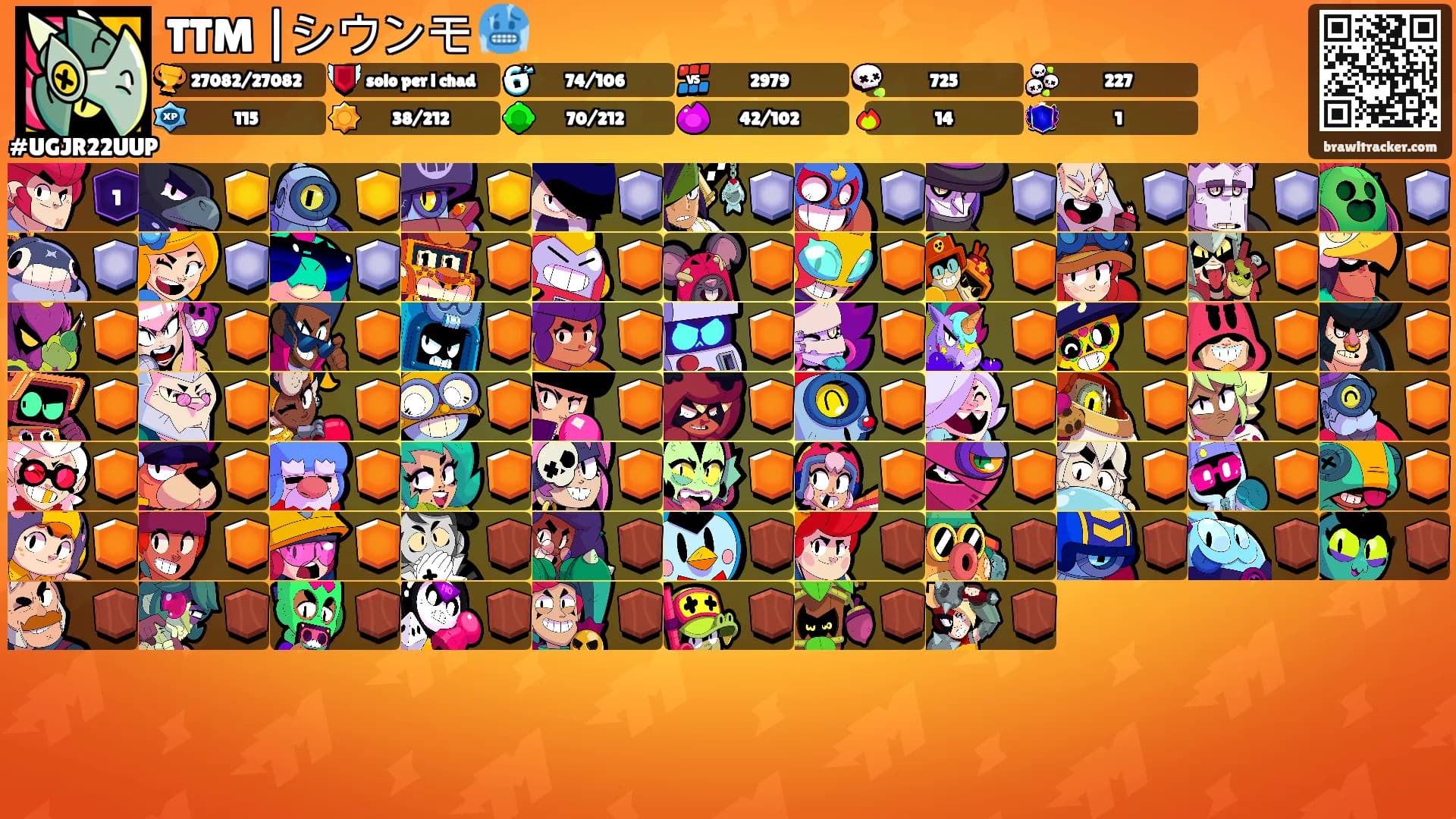 TTM |シウンモ 🥶's Ranks
