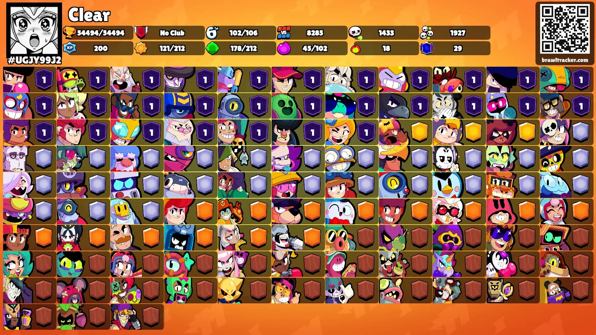 Clear's Ranks
