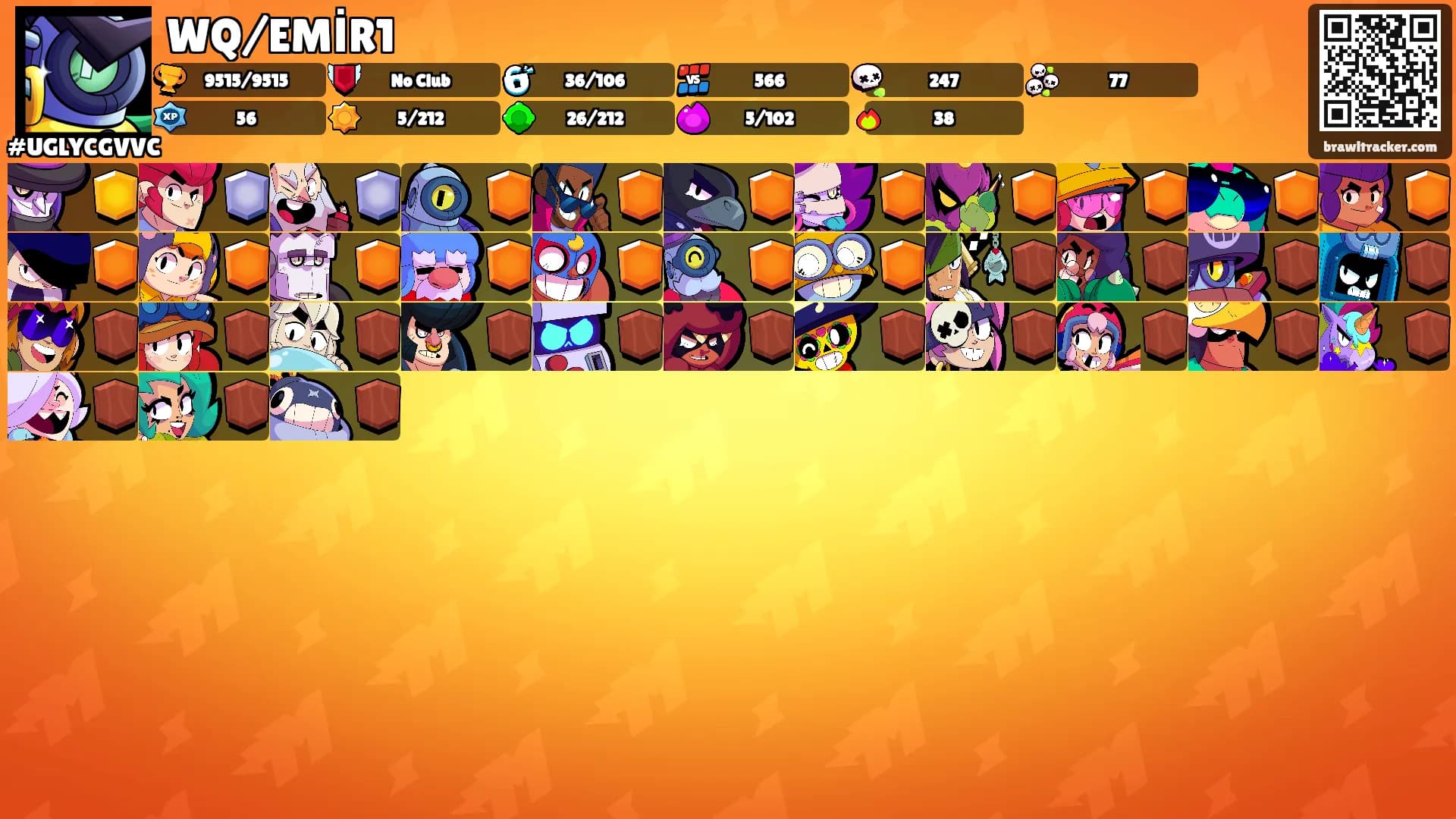 WQ/EMİR1's Ranks