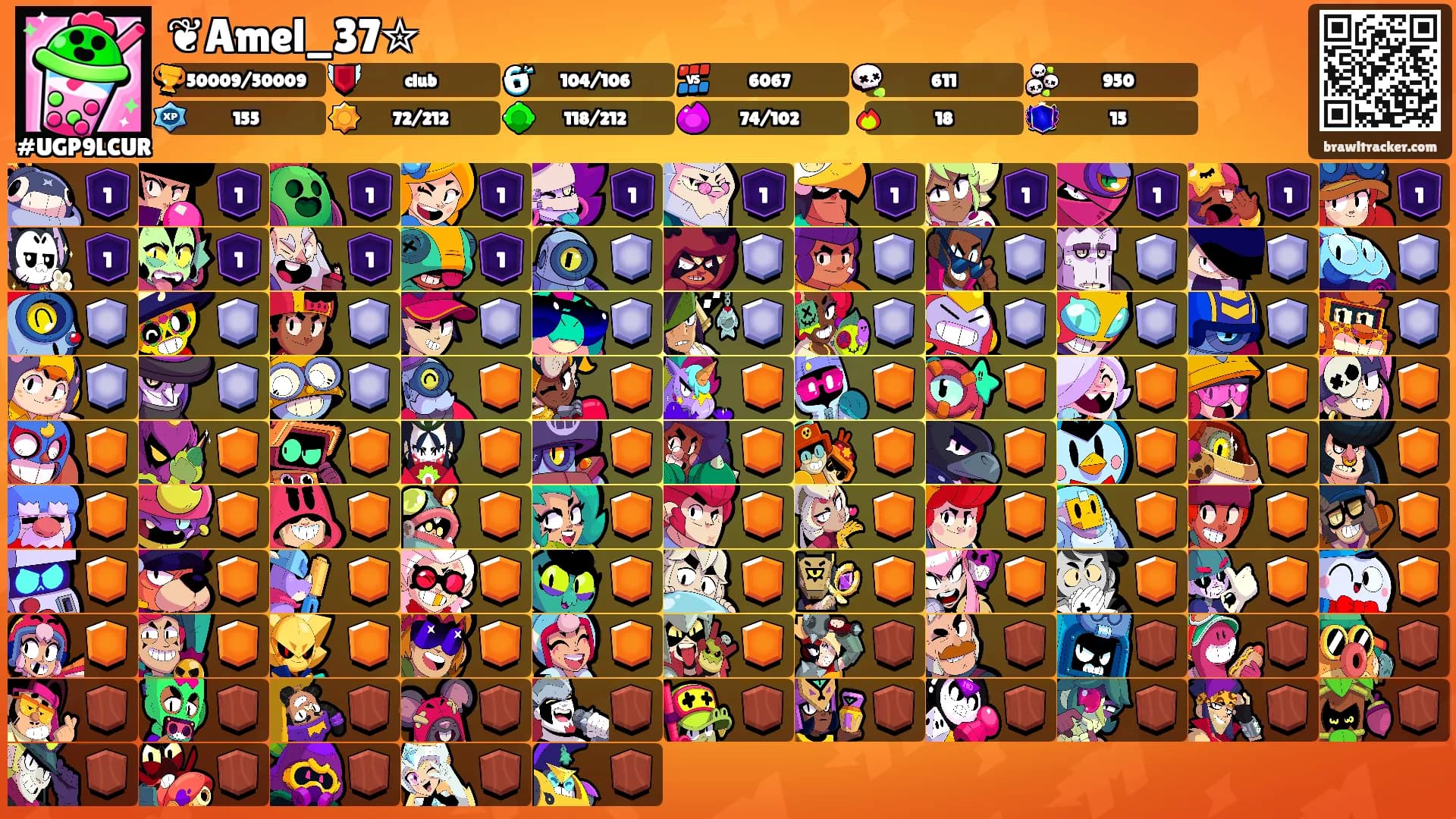 ❦Amel_37✮'s Ranks