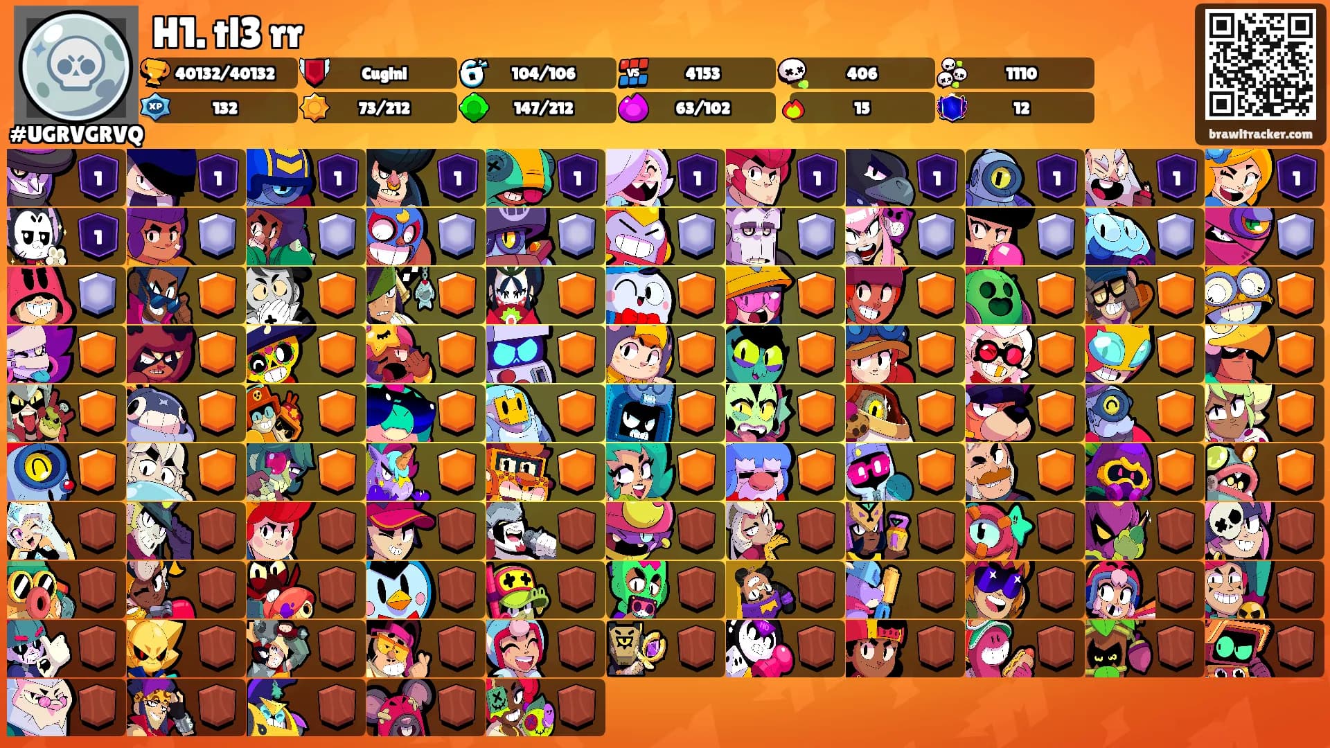 H1. tl3 rr's Ranks